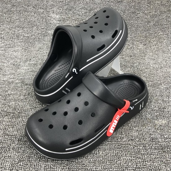 Women's Hollow Out Clogs, Lightweight & Breathable Solid Color Sandals, Indoor Outdoor Slippers