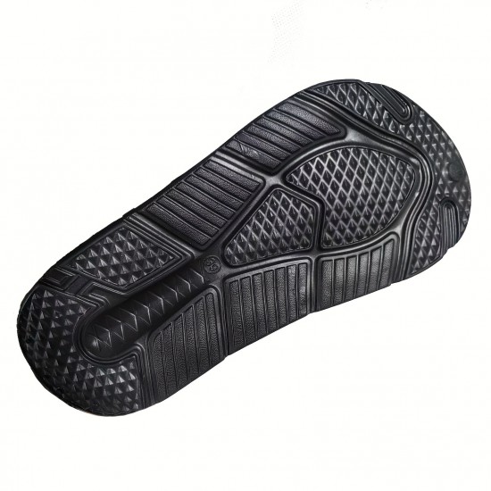 Women's Solid Color Platform Clogs, Casual Hollow Out Design Garden Shoes, Comfortable Slip On Shoes